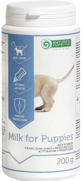 Nature's Protection mjölkersättning för valpar 200 g
