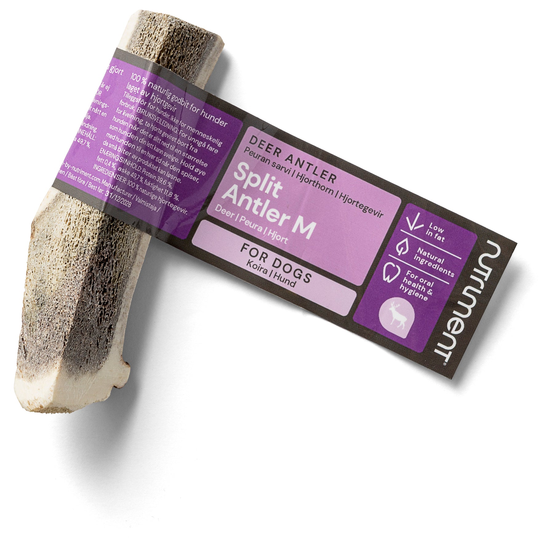 Nutriment Split Antler M - Hjorthorn 1 pcs