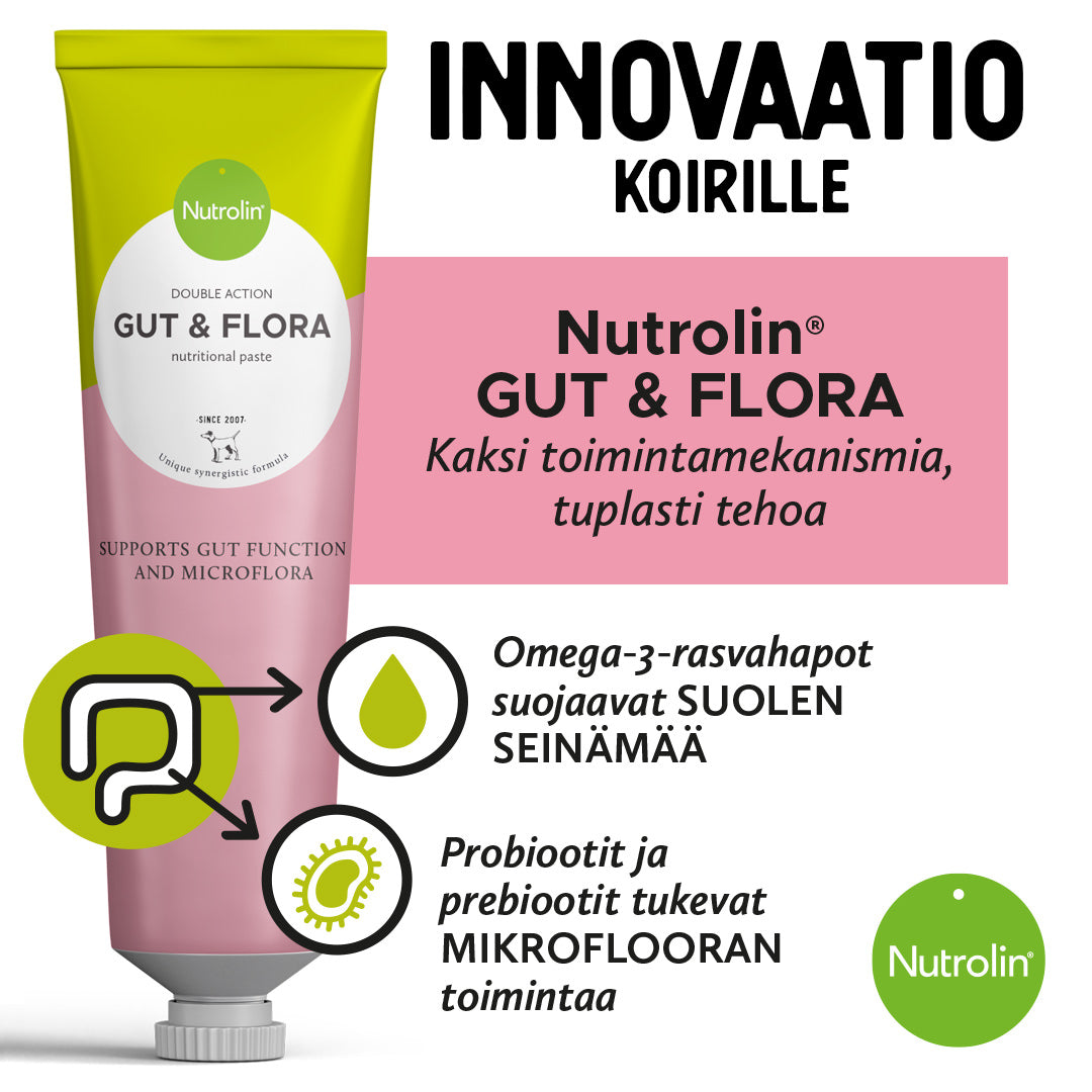 Nutrolin Gut & Flora Paste for Cats and Dogs 200 g