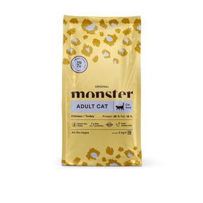 Monster Cat Original Adult Chicken-Turkey 6 kg för katter