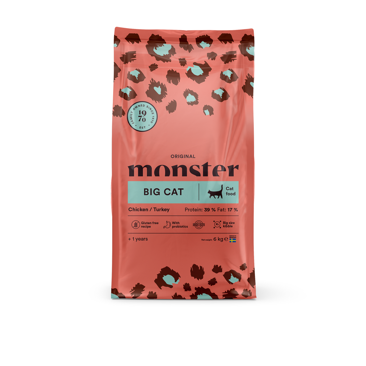 Monster Cat Original Big Cat Chicken-Turkey