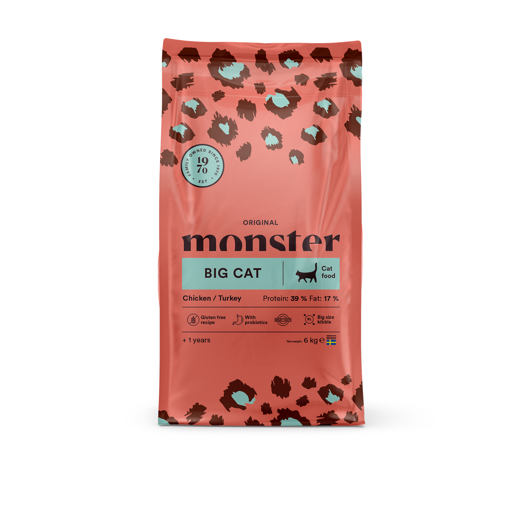 Monster Cat Original Big Cat Chicken-Turkey Kattfoder