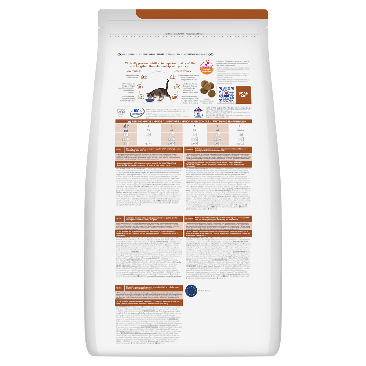 Hill's Prescription Diet k/d Kidney Care with Salmon för katter