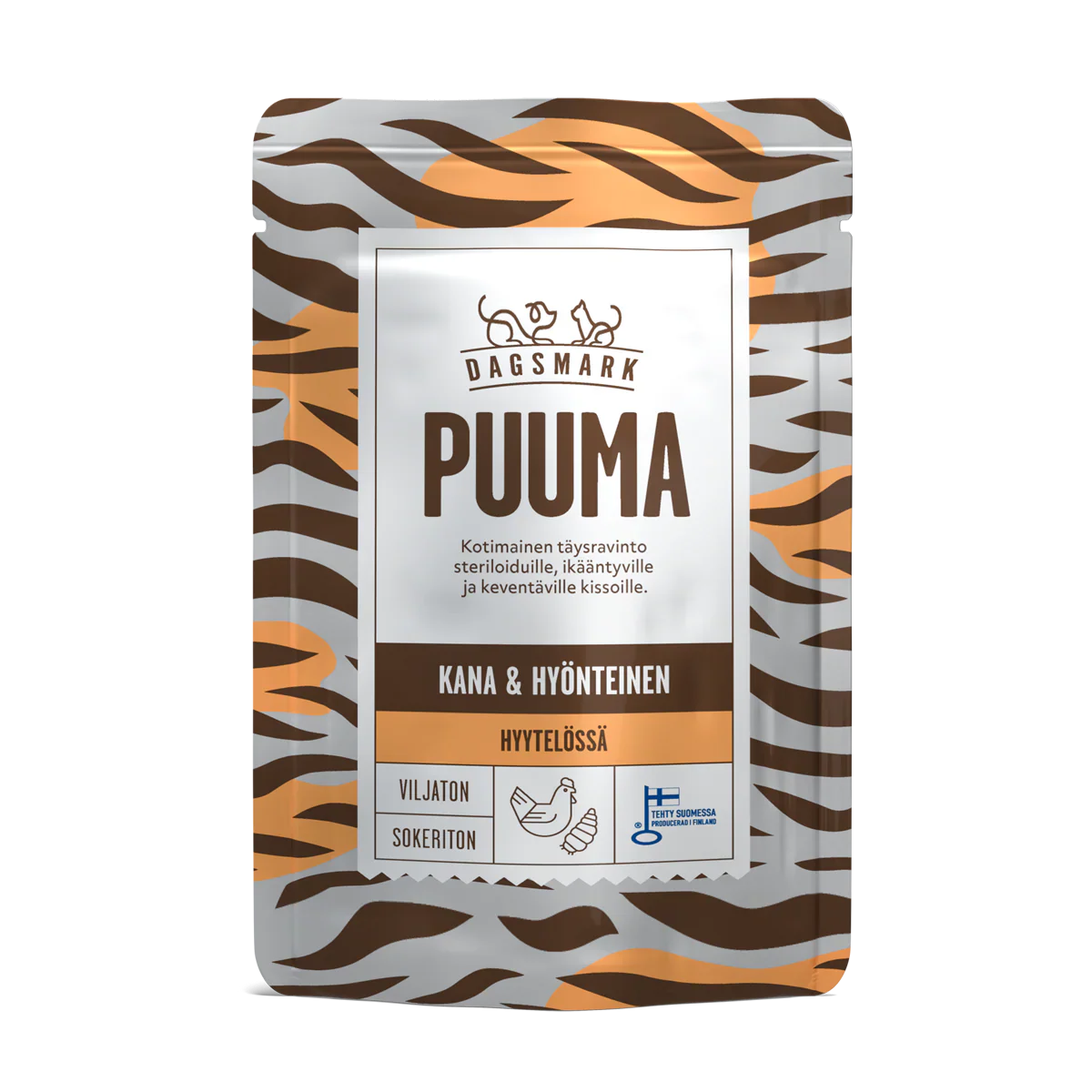 Dagsmark Puma Chicken & Insect in Jelly for Cats 80 g