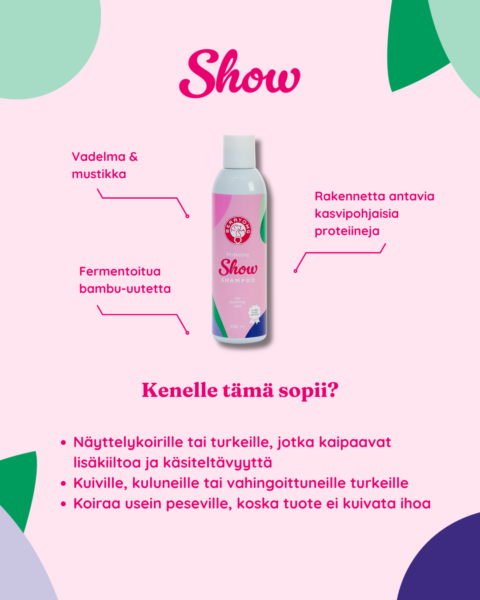 BERRYOMG Perfecting Show Shampoo for Dogs 200 ml