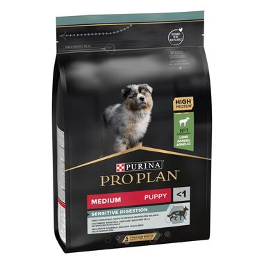 Pro Plan Dog Medium Puppy Sensitive Digestion Lamm 12 kg för hundar