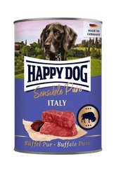 Happy Dog Pur Italy buffel 800 g för hundar