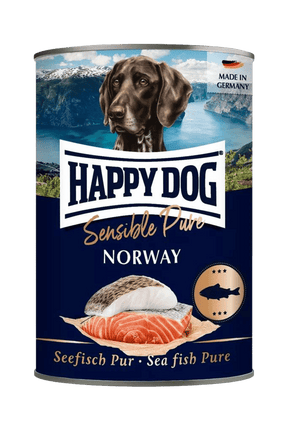 Happy Dog Sensible Pure Norway - Havsfisk Våtfoder 6 x 400 g
