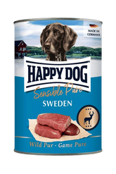 Happy Dog Pur Sweden vilt 800 g för hundar