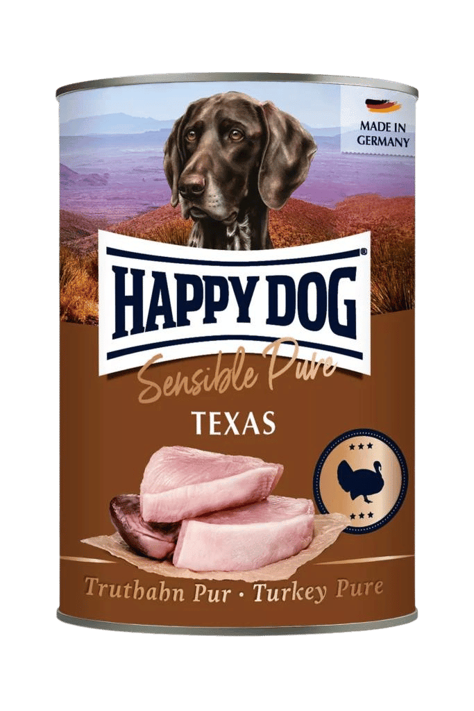 Happy Dog Sensible Pure Texas - Kalkon våtmat 400 g