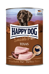Happy Dog Sensible Pure Texas - Kalkon våtmat 400 g