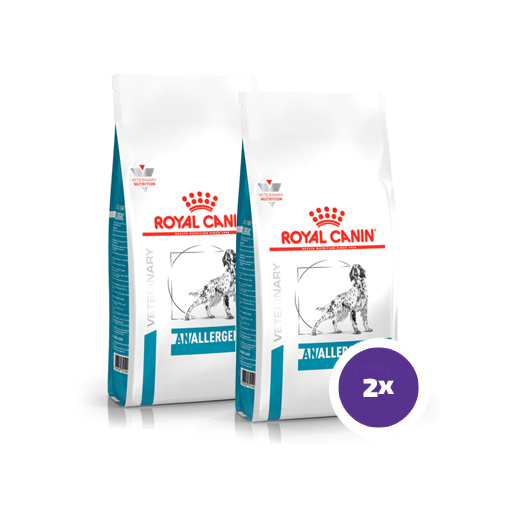 Royal Canin Veterinary Diets Derma Anallergenic torrfoder för hundar 2 x 8 kg