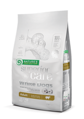 Nature's Protection Superior Care White Dogs Adult Small & Mini Breeds Lamm torrfoder 10 kg