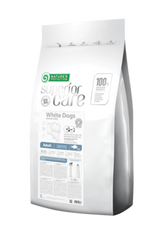 Nature's Protection Superior Care White Dogs Adult Large Breeds vitfisk torrfoder 10 kg