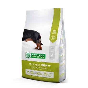 Nature's Protection Mini adult fågel & krill 2 kg för hundar