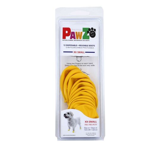 Pawz skyddstossor för hund XXS 4 cm 12 st