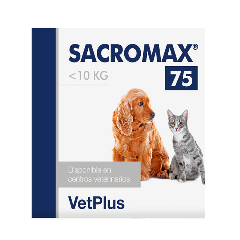 Vetplus Sacromax 75 för katt och hund 30 st
