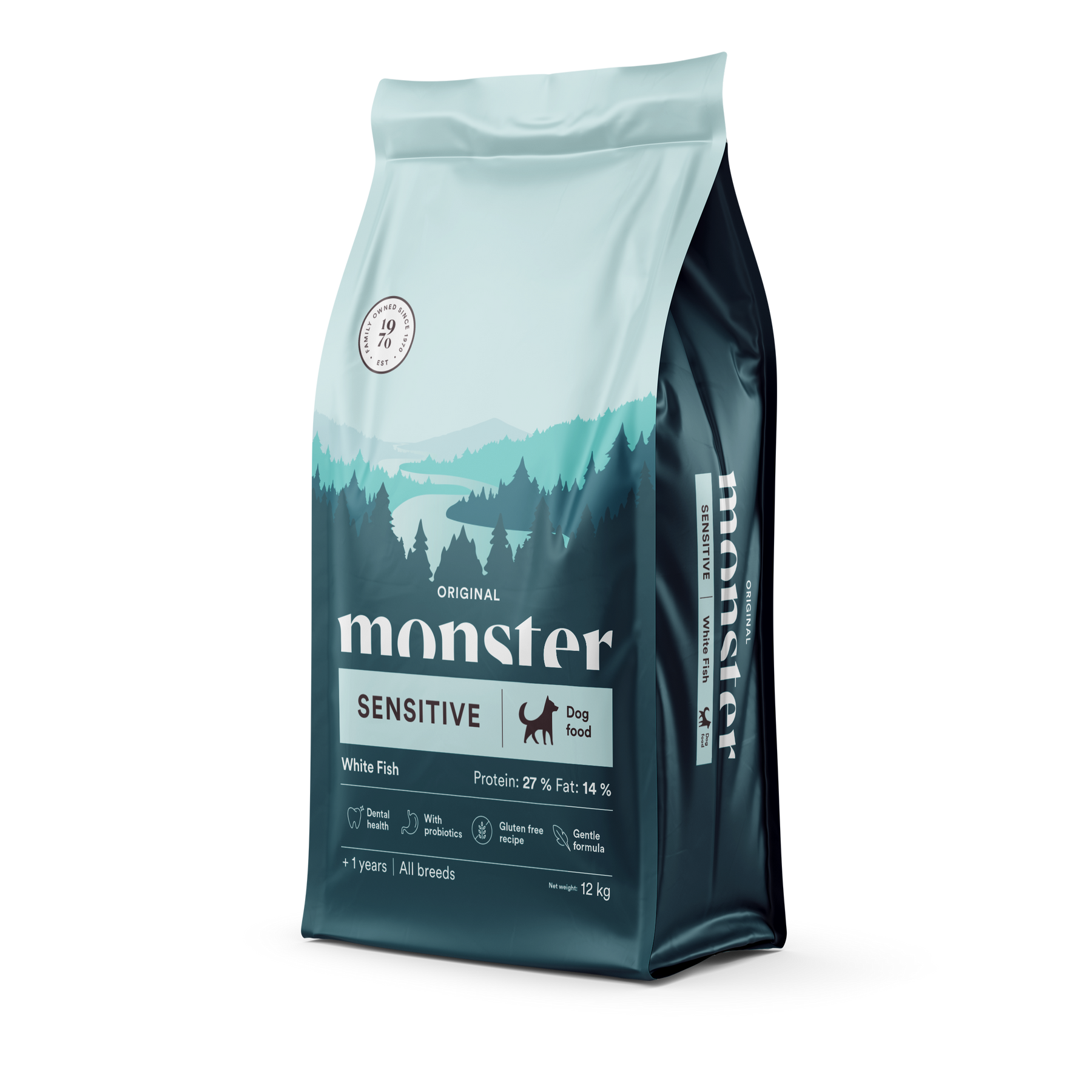 Monster Dog Original Adult Sensitive White Fish