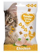 Duvo+ Tender Loving Care mjukt kycklinggodis för katter 50 g
