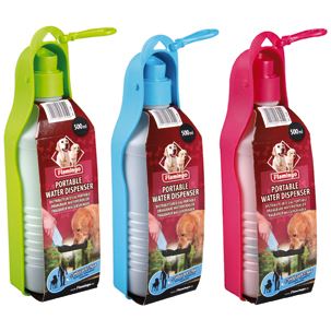 Karlie Flamingo Reseflaska för hundar 500 ml