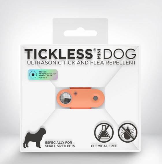 Tickless Pet Mini Peach Fästingavvisande
