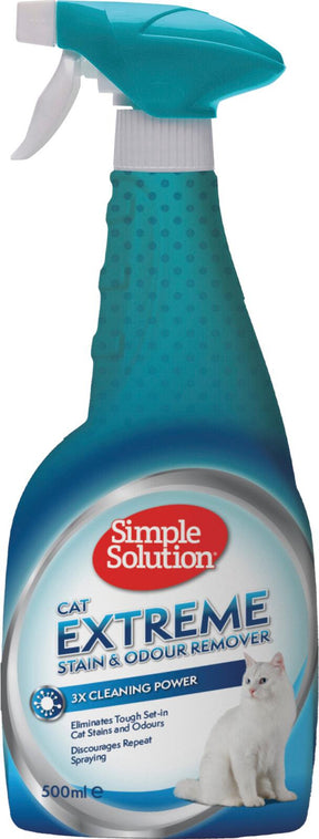 Simple Solution Extreme fläck- och luktborttagningsmedel för katter 500 ml
