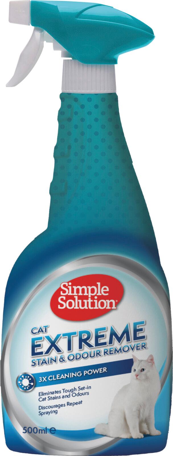 Simple Solution Extreme fläck- och luktborttagningsmedel för katter 500 ml