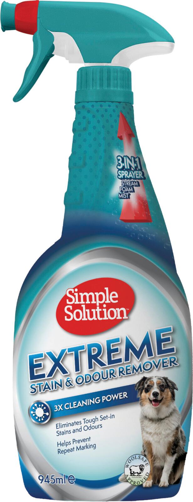 Simple Solution Extreme fläck- och luktborttagningsmedel för hundar 945 ml