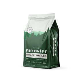 Monster Dog Grain Free Singles Lamb 2 kg för hundar