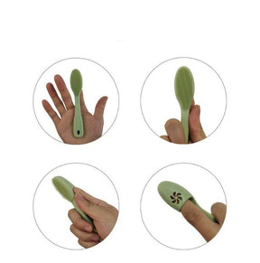 Emmi-Pet Tandborste/Fingertandborste Grön