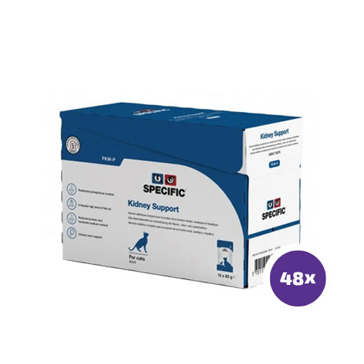 Specific FKW-P Kidney Support for cats 48 x 85 g SAVING PACK