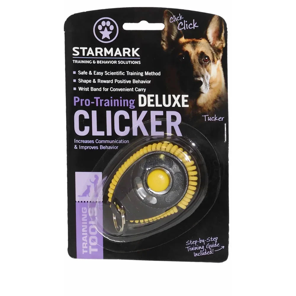 Starmark Clicker Deluxe för hundar