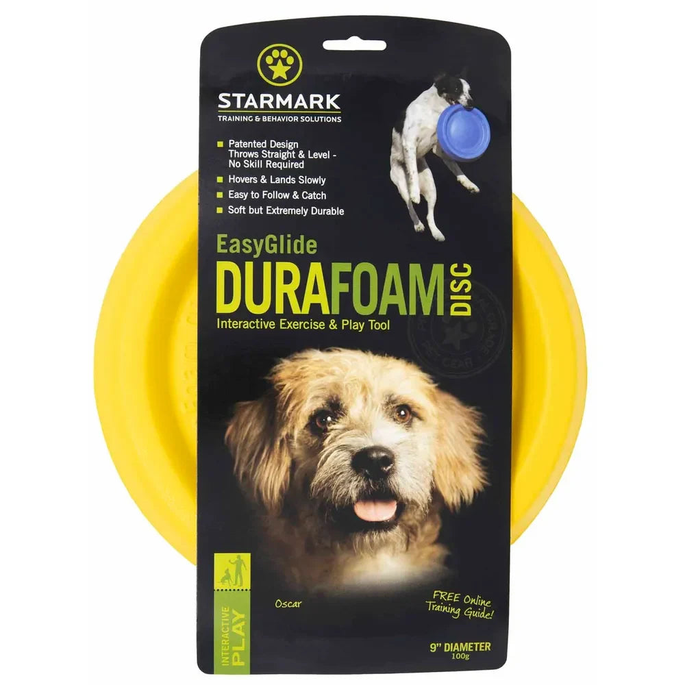 Starmark DuraFoam flytande mjukfrisbee liten för hundar