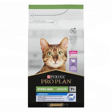 Pro Plan Cat Sterilised Senior 7+ Longevis Turkey 1.5 kg
