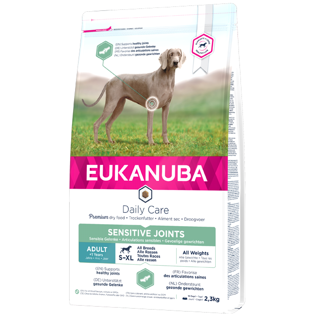 Eukanuba Canine Daily Care Sensitive Joints 2,3 kg för hundar