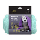 Tauro Pro Line mikrofiberhandduk 80x120 cm mint
