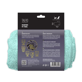 Tauro Pro Line mikrofiberhandduk 80x120 cm mint