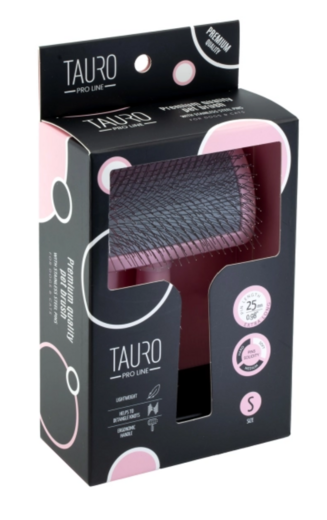 Tauro Pro Line Plastic rake S, 25mm spikar, rosa
