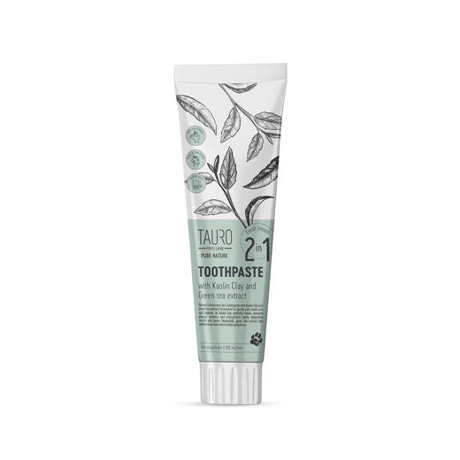 Tauro Pro Line Pure Nature tandkräm med grönt te-extrakt 100 ml