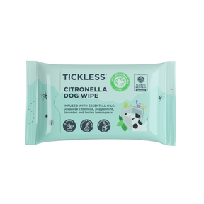 Tickless Citronella Dog Wipe 20 pcs
