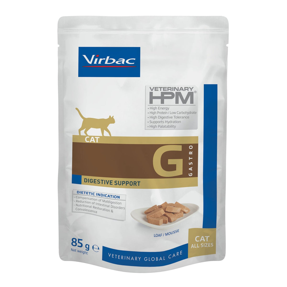 Virbac Digestive Loaf våtfoder för katt 85 g PROVFÖRPACKNING