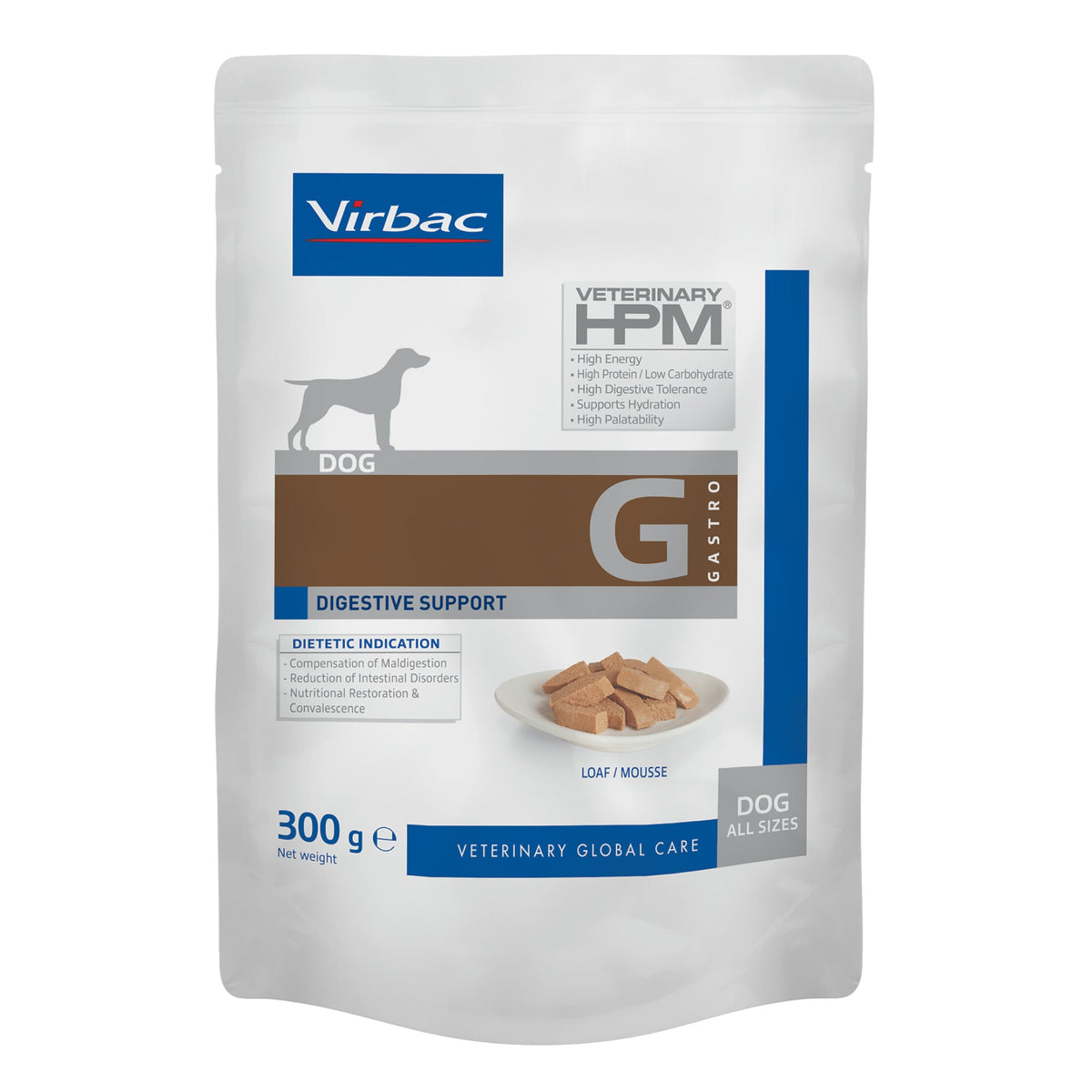 Virbac Digestive Loaf våtfoder för hund 9 x 300 g