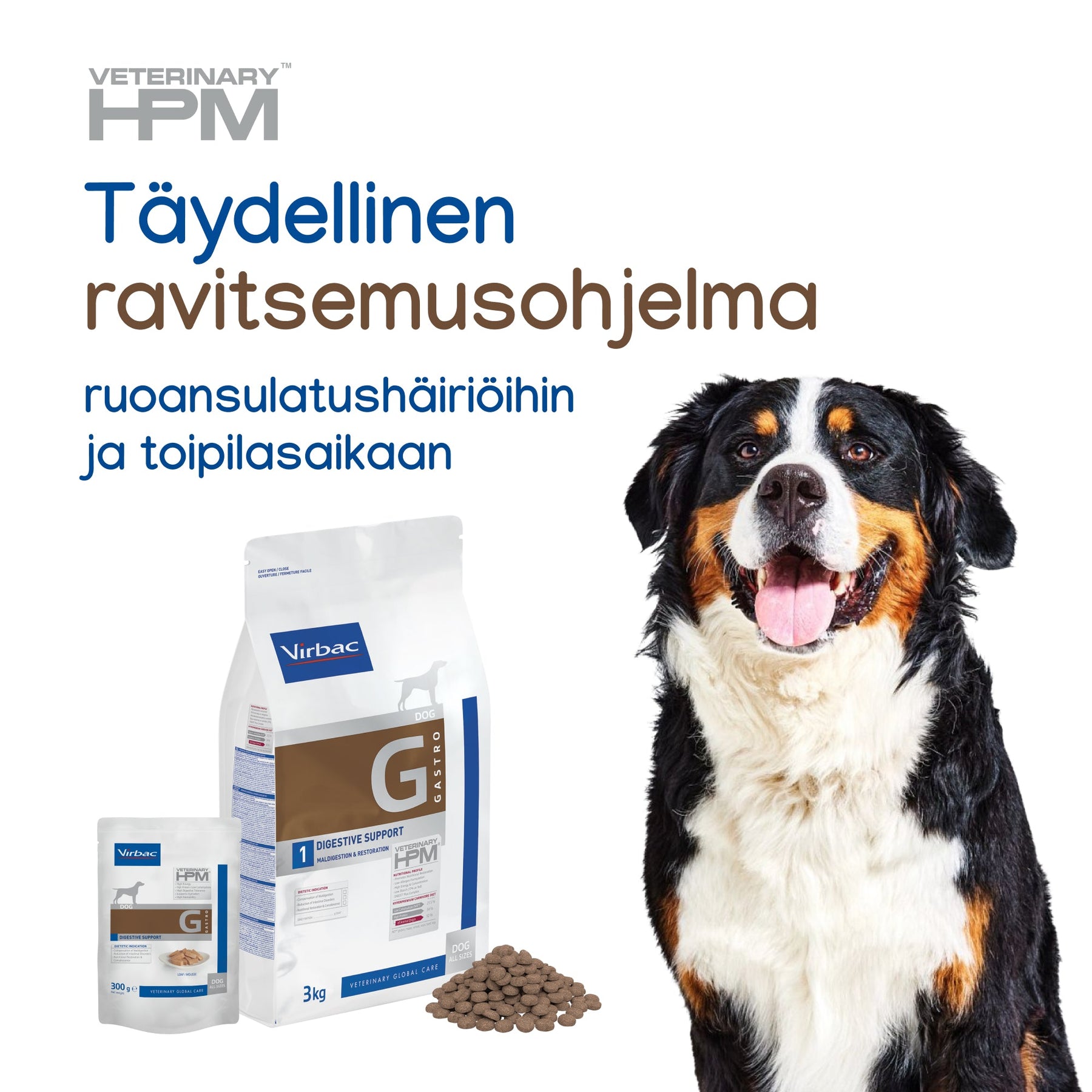 Virbac Veterinary HPM Digestive Loaf våtfoder för hund 300 g