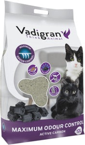 Vadigran Maximum Odour Control klumpande kattsand 12 L