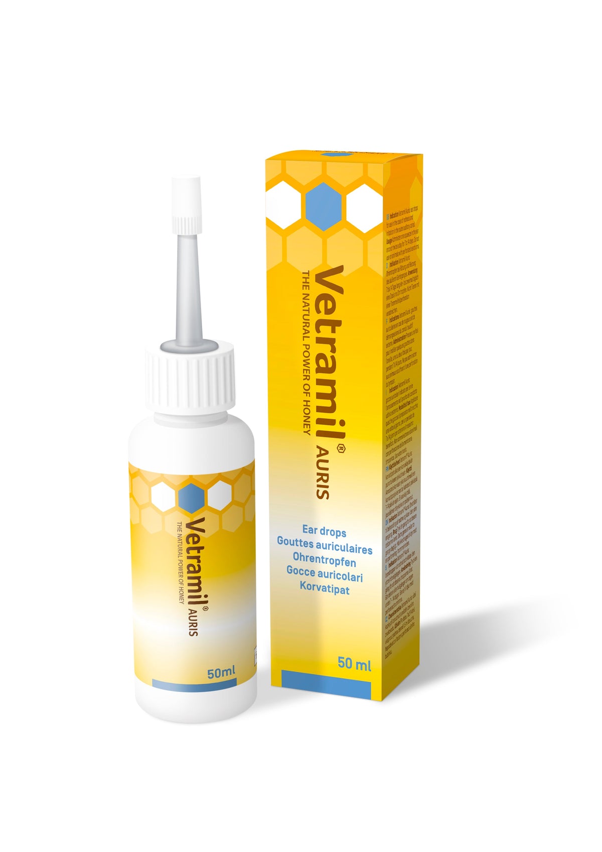 Vetramil Auris ear drops for cats and dogs 50 ml