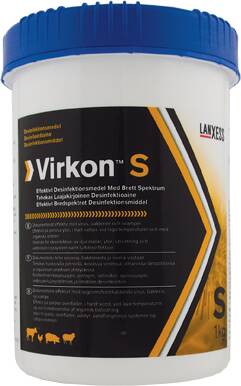 Virkon S tvätt- och desinfektionspulver
