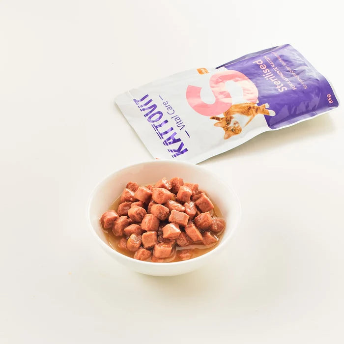 Kattovit Vital Care Sterilized with Chicken for cats 24 x 85 g