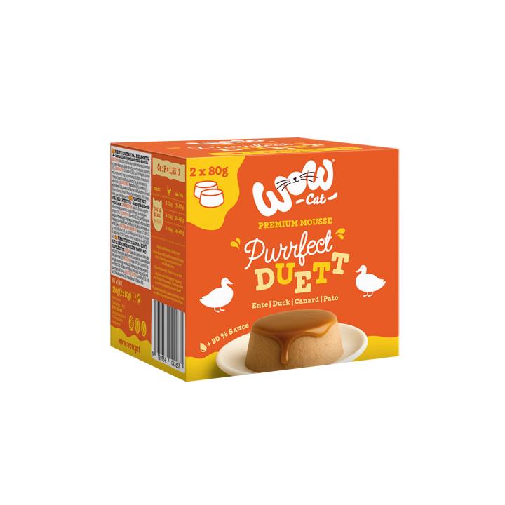 WOW CAT Purrfect Duett Anka 2 x 80 g