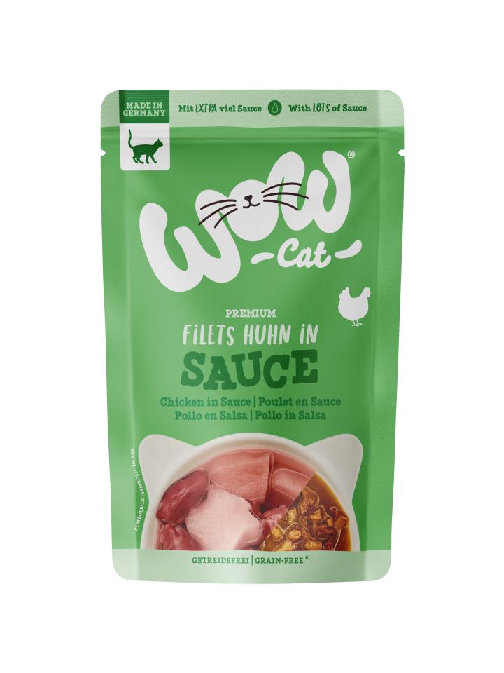 WOW Cat Adult Chicken in Gravy 85 g