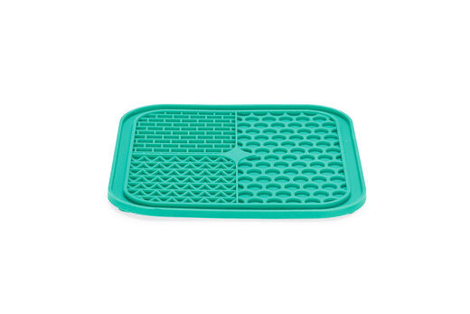 Beeztees LickMat Connoisseur slickmatta grön 20 cm för hundar